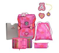 DerDieDas Schulranzen Set ErgoFlex Easy (5 tlg. ), Roses