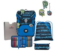 DerDieDas ErgoFlex Easy ST Schulranzen-Set 5tlg Blue Robot