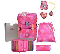 DerDieDas ErgoFlex Easy ST Schulranzen-Set 5tlg Roses