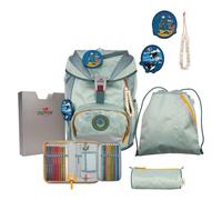 DerDieDas ErgoFlex Exklusiv Eco Schulranzenset 5-teilig Grey Planet