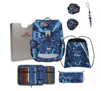 DerDieDas ErgoFlex Light Dark Dragon Schulrucksack-Set