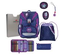 DerDieDas ErgoFlex Light LED Schulranzen-Set 5tgl. Dancing Star 22 Liter