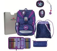 DerDieDas ErgoFlex Light LED Schulrucksack-Set Dancing Star