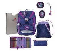 DerDieDas ErgoFlex Light Schulranzen-Set 5-teilig lila