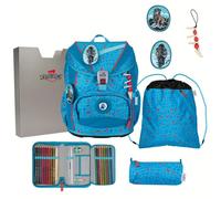 DerDieDas ErgoFlex Light Superflash Schulranzen Blue Ice