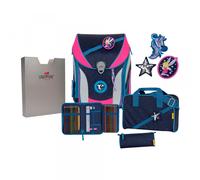 DerDieDas Schulranzen Set 5-tlg. Ergoflex MAX Buttons Blue Fairy