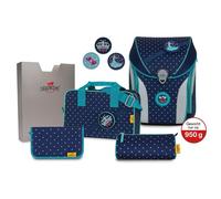 DerDieDas Schulranzen Ergoflex MAX Buttons Star Princess 5 teilig