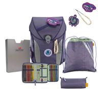 DerDieDas ErgoFlex Max Eco Schulranzen-Set 5-teilig My Planet (TAS001063) lila