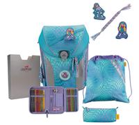 DerDieDas Ergoflex Max LED Schulranzen Set 5-tlg. Active