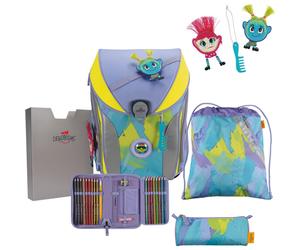 DerDieDas Ergoflex Max Schulranzen Set 5-tlg. Hippie Hair