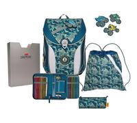 DerDieDas ErgoFlex Max Schulranzen-Set 5tlg Monster Truck