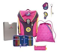 DerDieDas ErgoFlex MAX Superflash Schulranzenset 5-teilig Pink Mermaid