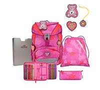DerDieDas ErgoFlex Roses Schulrucksack Set