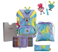DerDieDas ErgoFlex Hippie Hair Schulrucksack-Set