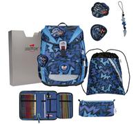 DerDieDas ErgoFlex Schulrucksack-Set 5tlg Dark Dragon