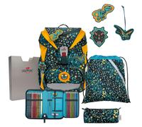 DerDieDas Schulranzen Set 5-tlg. ErgoFlex Dino Time