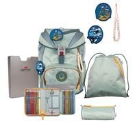 DerDieDas ErgoFlex Schulrucksack-Set 5tlg Grey Planet