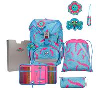 DerDieDas ErgoFlex Light Set Schulranzenset Happy Pixel Schulranzen Set