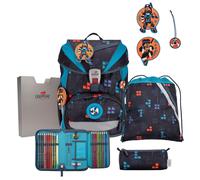 DerDieDas ErgoFlex Schulrucksack-Set 5tlg Ninja Fighter