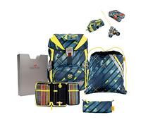 DerDieDas ErgoFlex Schulranzen-Set 5tlg. grau