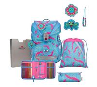DerDieDas ErgoFlex Superlight Schulrucksack-Set 5tlg Happy Pixel