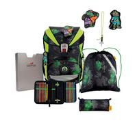 DerDieDas ErgoFlex SUPERLIGHT Schulrucksack-Set 5-teilig mit Sportbeutel Funny Fighter