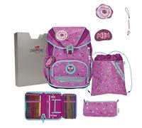 DerDieDas ErgoFlex Superlight Schulranzen-Set 5tlg. Sweet Sprinkles 22 Liter