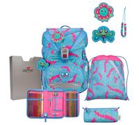 DerDieDas ErgoFlex Superlight Schulrucksack-Set 5tlg Happy Pixel