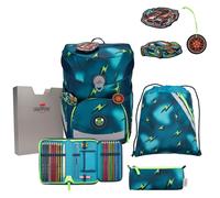 DerDieDas Schulranzen Set 5-tlg. ErgoFlex Superlight Magic Light
