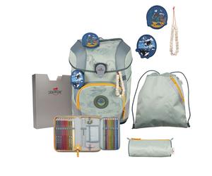 DerDieDas ErgoFlex Tiny ECO Set Grey Planet Schulrucksack