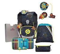 DerDieDas ErgoFlex Tiny LED Schulranzen-Set blau