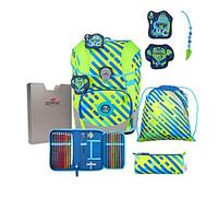 DerDieDas ErgoFlex Tiny NEON Monster Schulranzenset