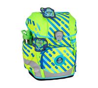 DerDieDas ErgoFlex Tiny Exklusiv Neon Schulranzenset 5-teilig Monster