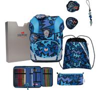DERDIEDAS ErgoFlex Tiny Schulranzen Set (5 tlg. ), Dark Dragon