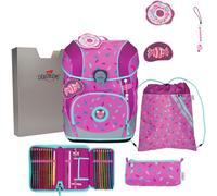 DERDIEDAS ErgoFlex Tiny Schulranzen Set (5 tlg. ), Sweet Sprinkles