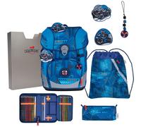 DERDIEDAS ErgoFlex Tiny Schulranzen Set (5 tlg. ), Turbo Speed