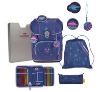 DerDieDas Schulranzen-Set Ergoflex Tiny Deep Ocean