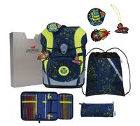 derdiedas Schulranzen Set 5-TLG. ErgoFlex Tiny Neon Crazy