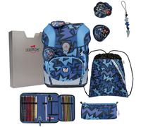 DerDieDas ErgoFlex Tiny Schulranzen-Set 5tlg Dark Dragon