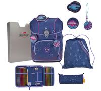 derdiedas Schulranzen Set 5-TLG. ErgoFlex Tiny Deep Ocean