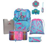 DerDieDas ErgoFlex Tiny Schulranzen-Set 5tlg Happy Pixel