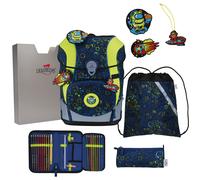 DerDieDas ErgoFlex Tiny Schulranzen-Set 5tlg. Neon Crazy