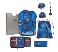 DerDieDas ErgoFlex Tiny Schulranzen-Set 6-teilig grau