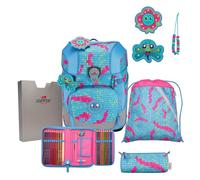 DerDieDas ErgoFlex Tiny Schulranzen-Set 6-teilig blau