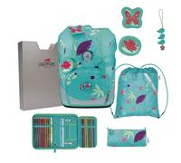 DerDieDas ErgoFlex Tiny Set Schulranzenset Butterfly Garden