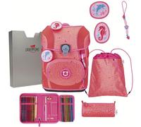 DerDieDas ErgoFlex Tiny Superflash Schulranzen-Set Coral Reef