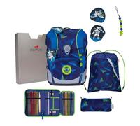 DerDieDas Schulranzen-Set ErgoFlex Tiny LED 5-teilig 900 g Moon Mission