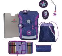 DerDieDas Schulranzen-Set Ergoflex Easy LED Dancing Star