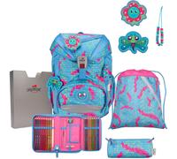 DerDieDas Schulranzen Set 5-tlg. ErgoFlex Happy Pixel