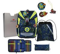 derdiedas Schulranzen Set 5-TLG. ErgoFlex Light Neon Crazy
